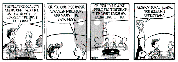 Grand Avenue on Saturday March 10, 2007 Comic Strip