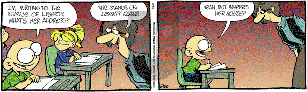 The Buckets on Friday April 2, 2021 Comic Strip