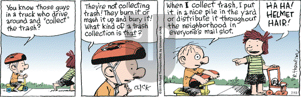 Cul de Sac on Wednesday July 13, 2011 Comic Strip