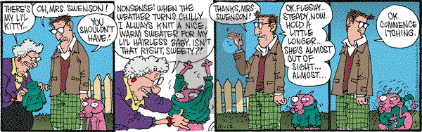 Monty on Saturday October 12, 2013 Comic Strip