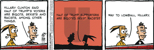 La Cucaracha on Monday September 26, 2016 Comic Strip