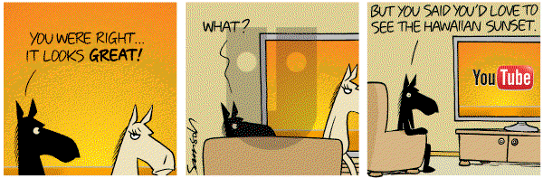 Dark Side of the Horse on Sunday September 18, 2011 Comic Strip