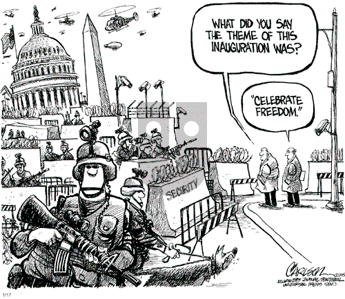 Stuart Carlson on Monday January 17, 2005 Comic Strip