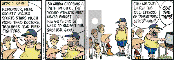 DeFlocked on Wednesday July 23, 2014 Comic Strip