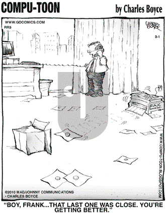 Compu-toon on Monday March 1, 2010 Comic Strip