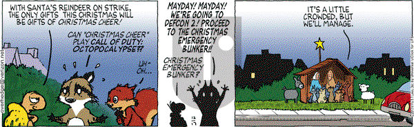 Over the Hedge on Tuesday December 17, 2013 Comic Strip
