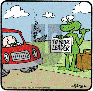 Ziggy on Friday September 19, 2025 Comic Strip