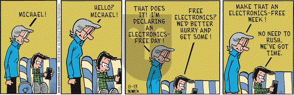 Grand Avenue on Monday August 13, 2018 Comic Strip