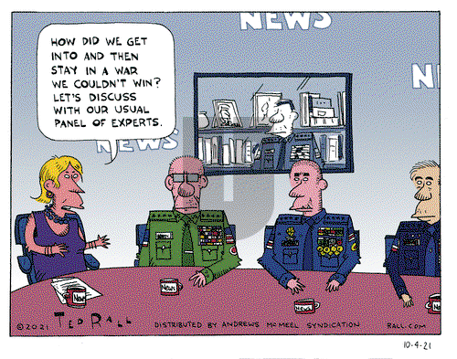 Ted Rall - Monday October 4, 2021 Comic Strip
