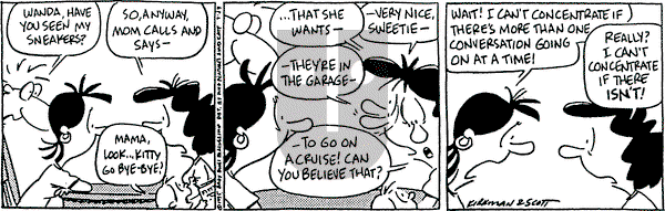 Baby Blues on Friday September 29, 1995 Comic Strip