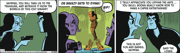 Rip Haywire on Tuesday July 21, 2020 Comic Strip
