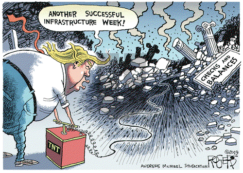 Rob Rogers on Tuesday May 28, 2019 Comic Strip