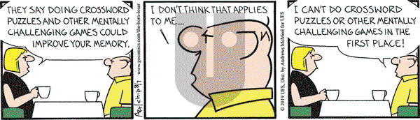 The Born Loser on Wednesday August 7, 2019 Comic Strip