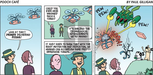 Pooch Cafe on Sunday September 16, 2018 Comic Strip