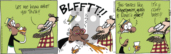The Knight Life on Wednesday April 1, 2015 Comic Strip