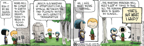 Non Sequitur on Tuesday May 26, 2009 Comic Strip