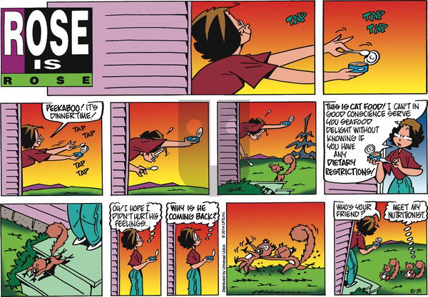 Rose is Rose on Sunday August 31, 2014 Comic Strip