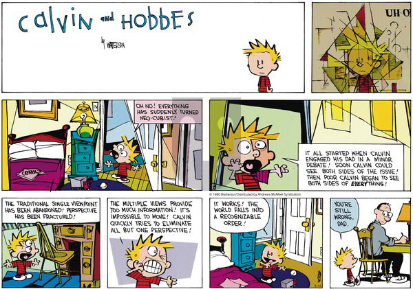 Calvin and Hobbes - Sunday June 14, 2020 Comic Strip