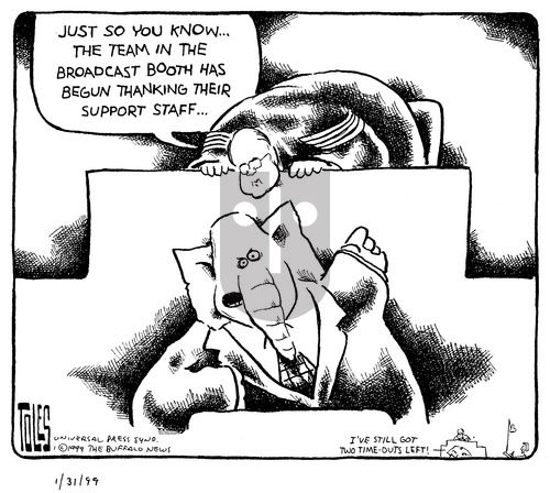 Tom Toles on Monday November 8, 1999 Comic Strip