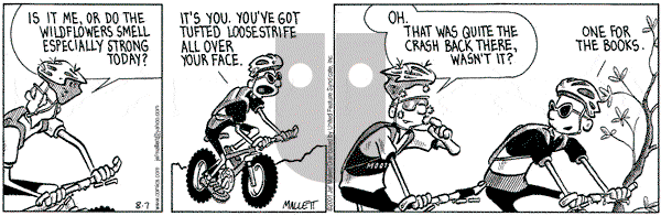 Frazz on Tuesday August 7, 2001 Comic Strip