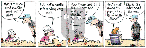 Cul de Sac on Thursday August 16, 2012 Comic Strip