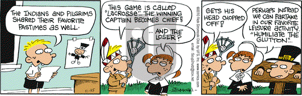 Soup to Nutz - Old on Thursday November 25, 2010 Comic Strip