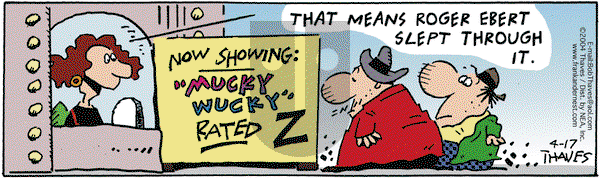 Frank and Ernest on Saturday April 17, 2004 Comic Strip