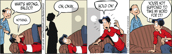 Baldo on Saturday February 2, 2013 Comic Strip