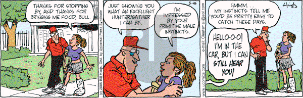 Cleats - Thursday May 26, 2005 Comic Strip