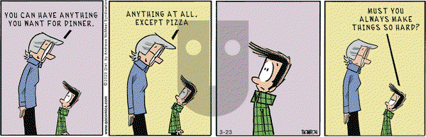 Grand Avenue on Thursday March 23, 2023 Comic Strip