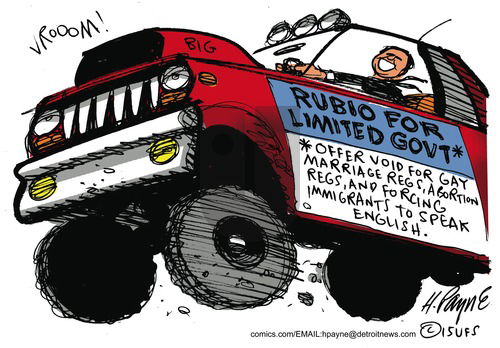 Henry Payne on Sunday April 19, 2015 Comic Strip