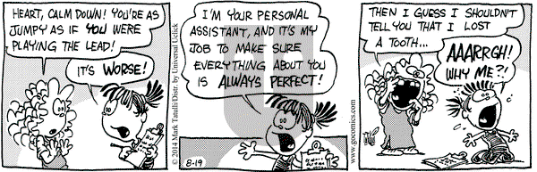 Heart of the City on Tuesday August 19, 2014 Comic Strip