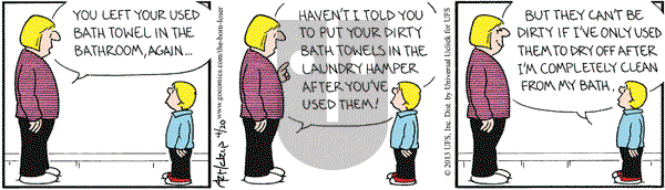 The Born Loser on Saturday April 20, 2013 Comic Strip