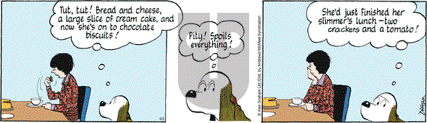 Fred Basset on Friday May 2, 2025 Comic Strip