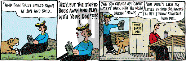 Overboard on Wednesday August 30, 2017 Comic Strip