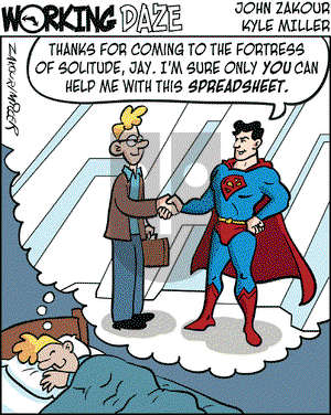 Working Daze on Monday February 11, 2008 Comic Strip