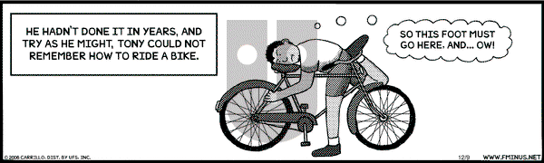F Minus on Saturday December 9, 2006 Comic Strip