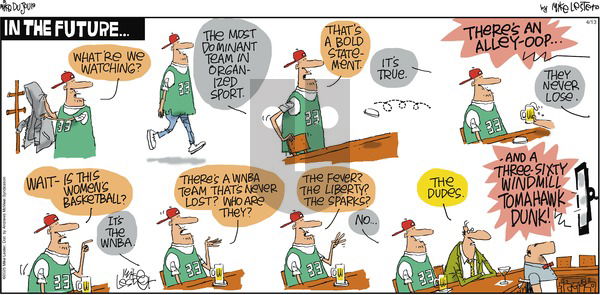 Mike du Jour on Sunday April 13, 2025 Comic Strip