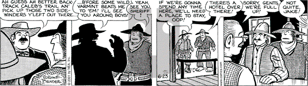 Alley Oop on Saturday June 23, 2001 Comic Strip