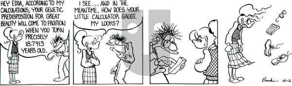 9 Chickweed Lane on Tuesday October 12, 1993 Comic Strip