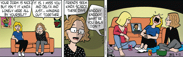 Luann on Saturday September 13, 2014 Comic Strip