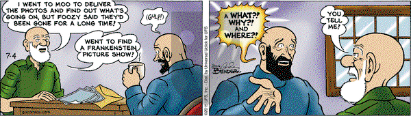 Alley Oop on Saturday July 4, 2015 Comic Strip