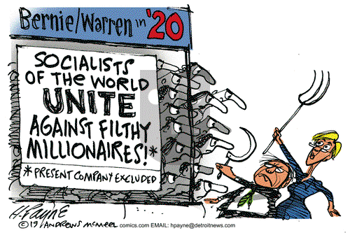 Henry Payne on Thursday April 11, 2019 Comic Strip