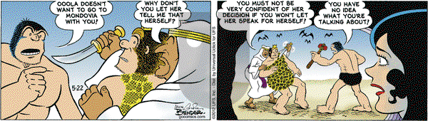 Alley Oop on Tuesday May 22, 2012 Comic Strip