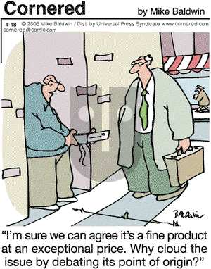 Cornered on Tuesday April 18, 2006 Comic Strip