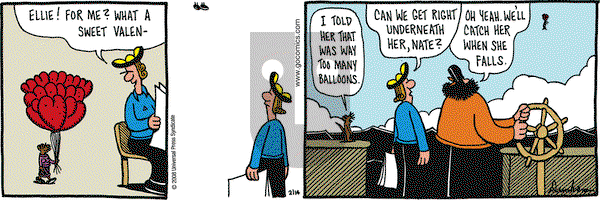 Overboard on Thursday February 14, 2008 Comic Strip