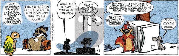 Over the Hedge on Monday February 27, 2012 Comic Strip