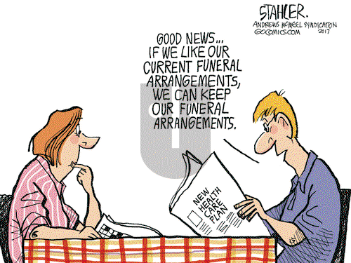 Jeff Stahler on Tuesday June 27, 2017 Comic Strip