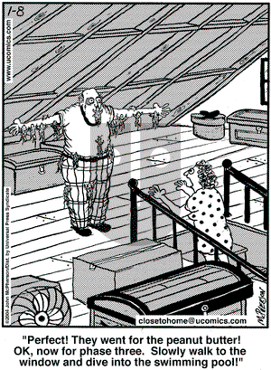Close to Home on Thursday January 8, 2004 Comic Strip