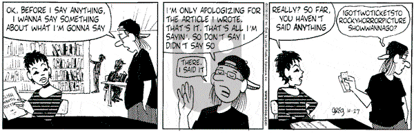Luann on Thursday December 14, 2000 Comic Strip